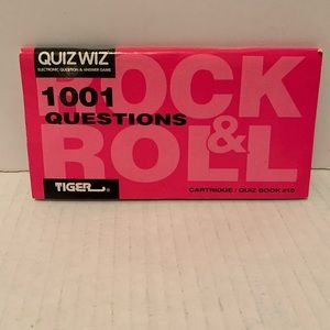 Tiger Quiz Wiz 1001 Rock & Roll Questions Book